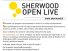 Locandina Sherwood Open Live torna a Padova small