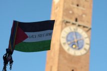 Vicenza - Partecipato presidio contro i crimini di Israele