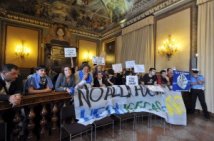 Bologna - Cronaca della mobilitazione contro la Fusione Hera-Acegas