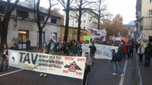 Trento - Oltre 1000 persone alla manifestazione No Tav
