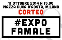11.10.14 Milano - #Expofamale - Corteo #NoExpo