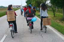 Treviso - Una biciclettata comune contro la Pedemontana