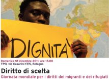 Bologna - Contro la violenza del razzismo, Diritto di scelta e diritto di restare