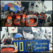 La cronaca del corteo #NoG7 ad Ischia contro il vertice della vergogna