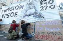 Madrid - Primo giorno di mobilitazione contro il bilancio dell’austerity