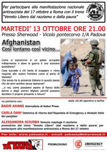 Padova: Afghanistan - Così vicino .. così lontano