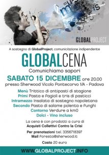 Padova - Sabato 15 dicembre Global/cena