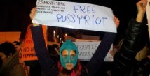 Roma - Contestata la visita di Putin - Free Pussy Riot 