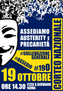 #Anonymous #Italy #19O - Sollevazione generale 19 ottobre
