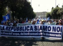 Roma 2 giugno - Manifestazione "La Repubblica siamo noi"