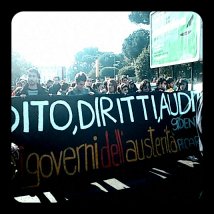 09-03-2012 Roma manifestazione della FIOM. La cronaca multimediale
