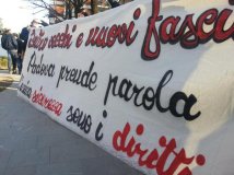 Padova - La città reagisce alla sgradita presenza di Roberto Fiore e Forza Nuova