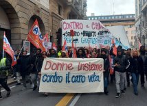 Centinaia in piazza a Padova per il corteo regionale di convergenza delle lotte