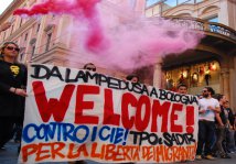 Bologna, davanti al Cie e in corteo contro i bombardamenti e per la libertà di tutti i migranti!
