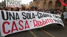 Roma - In piazza Vs la fiducia: 'Siamo tutt* senza contratto!'