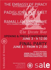 The Embassy of Piracy - Padiglione Internet - The Ramallah Syndrome