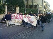 Padova - Scuole occupate unite contro la Gelmini. Atto secondo