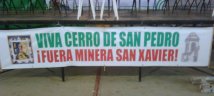 Frente Amplio Opositor a New Glod-Minera San Xavier, San Luis Potosi, Messico.