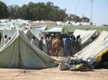 Tunisia - Campi profughi al confine con la Libia - 