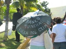 Cancun - Banco Mundial fuera del clima