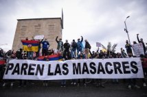 Colombia, fermate i massacri