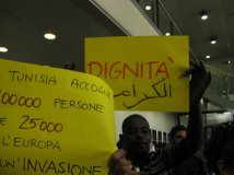 Bologna - Oggi profughi domani clandestini?