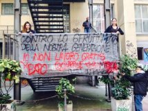 04.03.15 Milano - Le scuole e la città dicono ‘NO’ al lavoro volontario per Expo