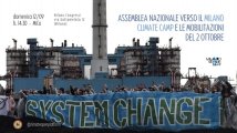 Assemblea nazionale verso il Milano Climate Camp e le mobilitazioni del 2 ottobre