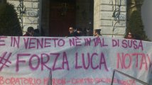 Venezia - Solidarietà a Luca e alla Valsusa che resiste!