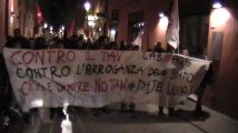 Reggio Emilia: Contro il TAV, contro l'arroganza dello Stato - Ora e sempre NO TAV #Daje Luca!