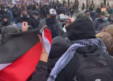 Parigi: l’attacco sionista nel corteo dell’8 marzo