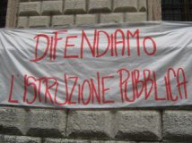 Trento - In piazza per la difesa dell'istruzione pubblica!