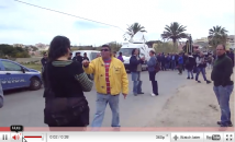 Lampedusa, minacce fasciste