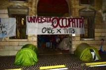 Giornata di mobilitazione universitaria per il diritto all'abitare: a Padova occupata Scienze Politiche