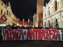 Vicenza - Fiaccolata antifascista martedì 28 febbraio alle 20.30 
