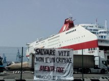Ancona - Solidarietà a Jugend Rettet