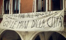 Venezia - Occupazione del Magistrato alle Acque