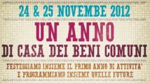 Treviso -  Due giorni alla Casa dei Beni Comuni per il primo anno di attività