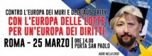 Roma 25 marzo - In piazza contro il vertice UE