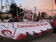 Messico- Il movimento per la Pace è in Chiapas, e Javier Sicilia visita il Caracol di Oventik