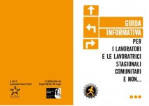 Rimini - Conferenza stampa di presentazione della "Guida per i lavoratori e le lavoratrici stagionali" 
