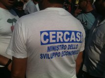 Napoli - Continua la protesta di Castellammare