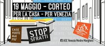 19 Maggio - Manifestazione in Regione per la Casa - per vivere e far vivere Venezia!