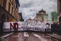 Firenze - Nove mesi a Checco, arrestato al corteo #cechidiceno a novembre