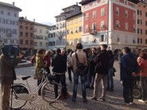 Trento 20.03.2014 - Conferenza stampa in piazza Duomo in vista di #trentoinpiena