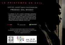 Perugia - Presentazione e proiezione di "Le printemps en exil" a Ya Basta! Perugia