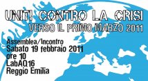 Uniti contro la crisi - Verso il Primo Marzo 2011