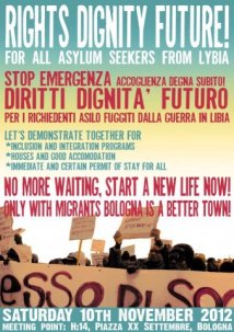 Bologna - UISP aderisce alla Manifestazione Diritti Dignità Futuro per i richiedenti asilo dalla Libia
