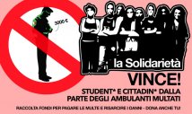 Ambulanti multati e materiale sequestrato all’Università di Milano: gli studenti e le studentesse si organizzano per pagare collettivamente multe e materiale perso