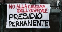 Napoli - No alla chiusura dell'ospedale San Gennaro, il Rione Sanità in rivolta